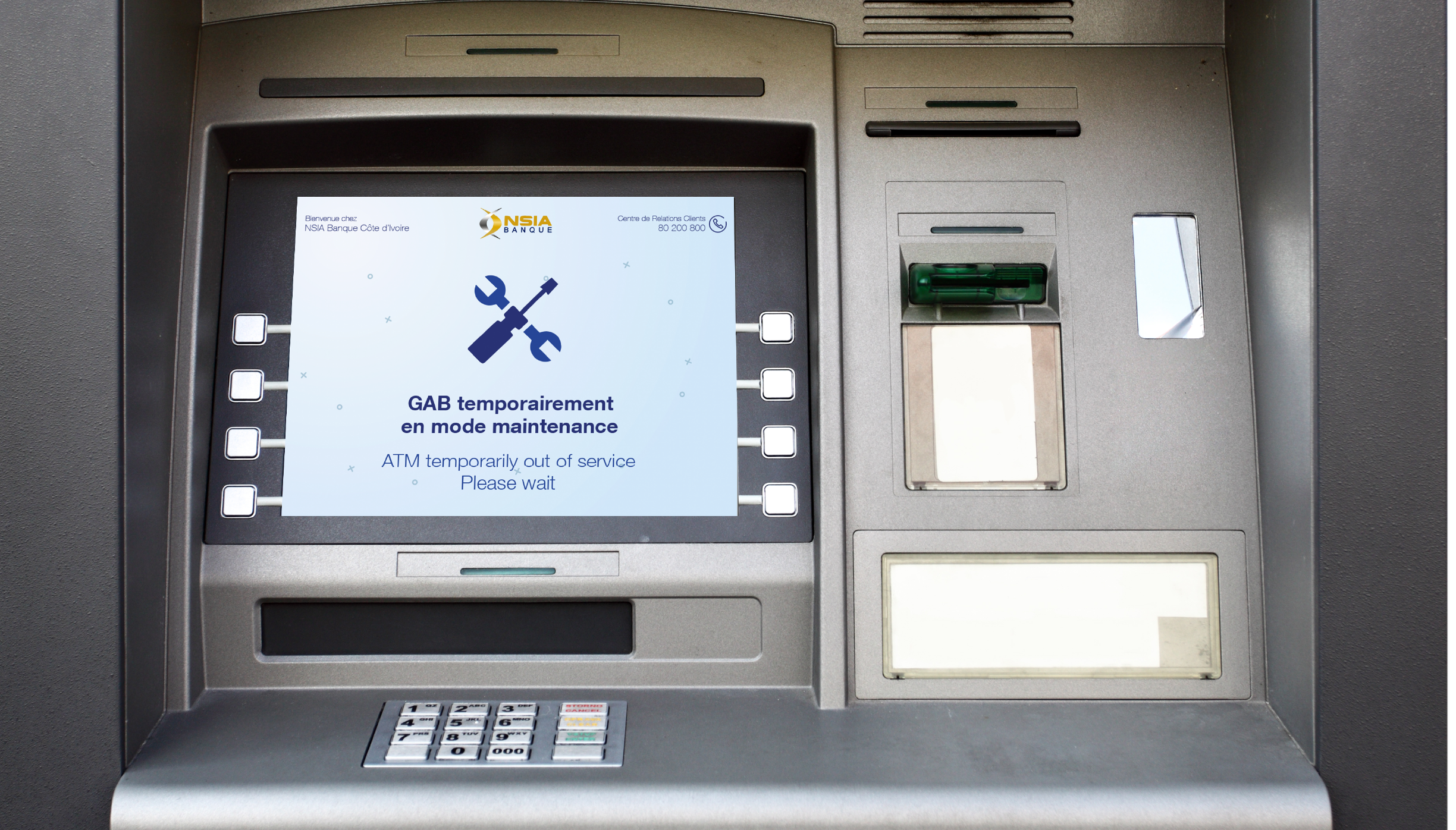 Installation GAB/DAB en Côte d'Ivoire
