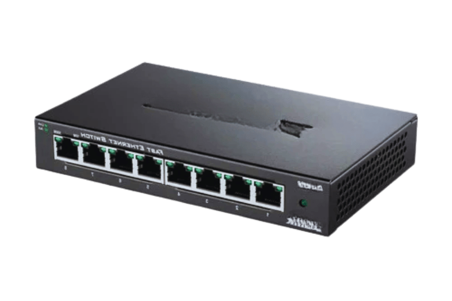 Switches PoE & équipements réseau pour sécurité électronique en Côte d'Ivoire